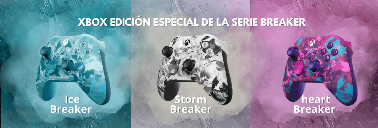 Control Inalámbrico Xbox – Edición Especial Breaker